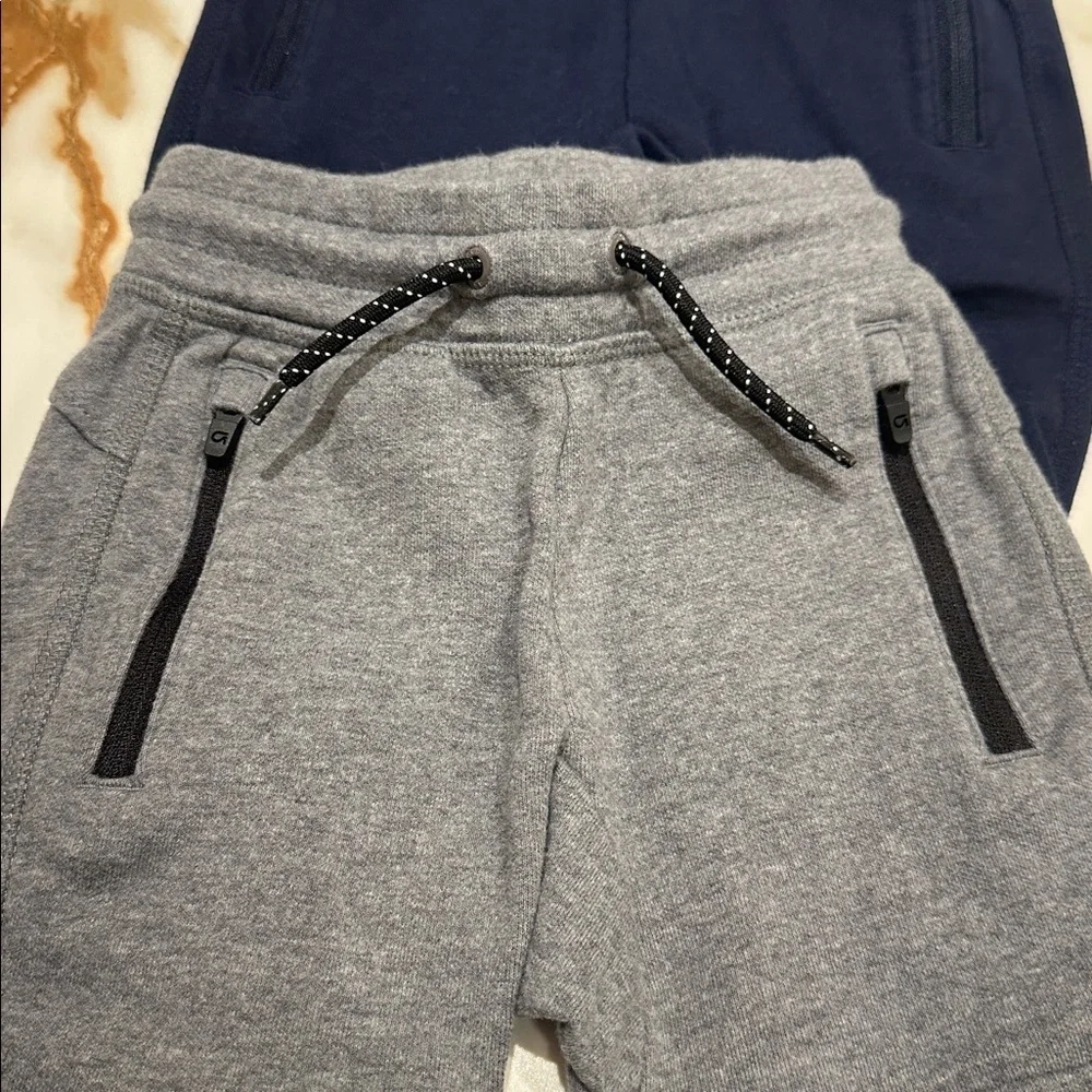 GAP Kids Dual Pack Navy and Gray Joggers - Picture 5 of 6